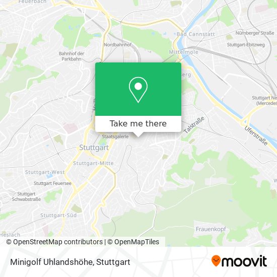Карта Minigolf Uhlandshöhe
