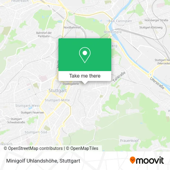 Карта Minigolf Uhlandshöhe