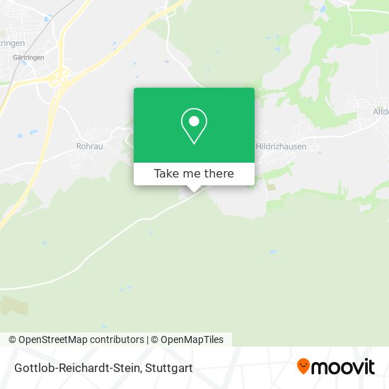 Gottlob-Reichardt-Stein map