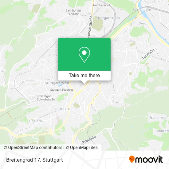 Карта Breitengrad 17