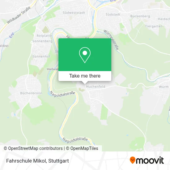 Fahrschule Mikol map
