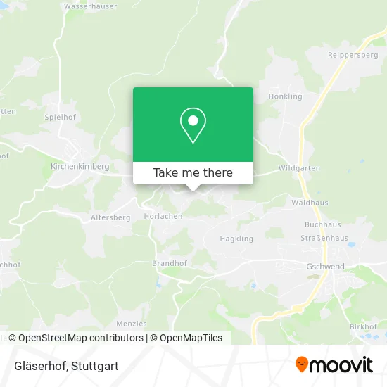 Карта Gläserhof