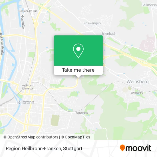 Карта Region Heilbronn-Franken