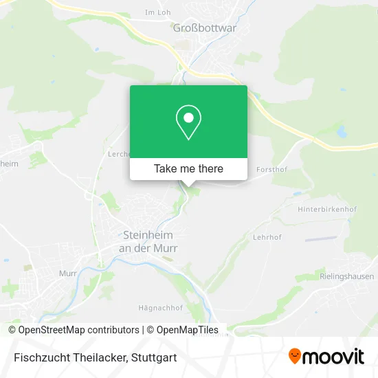 Карта Fischzucht Theilacker