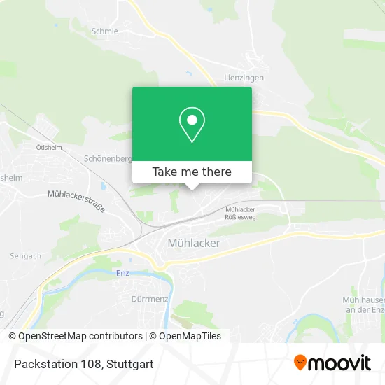 Карта Packstation 108