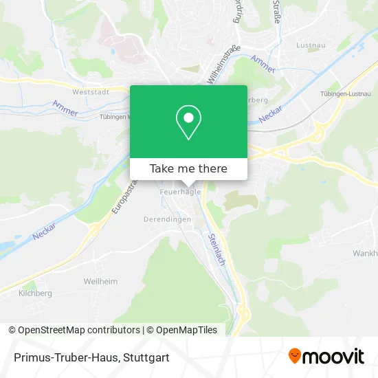 Карта Primus-Truber-Haus