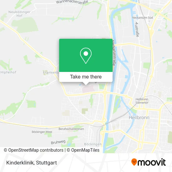 Карта Kinderklinik