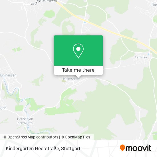 Kindergarten Heerstraße map