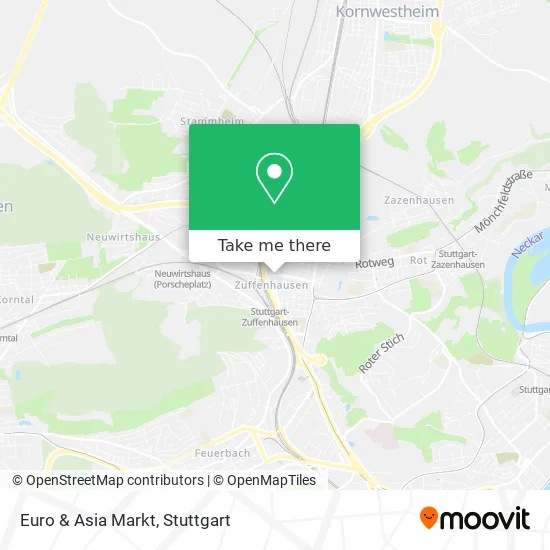 Карта Euro & Asia Markt