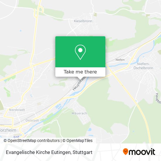 Evangelische Kirche Eutingen map