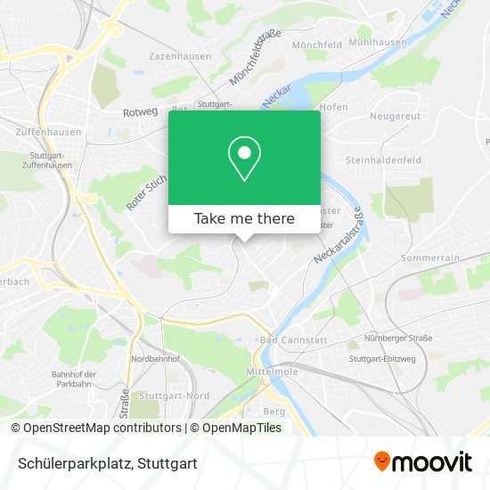 Schülerparkplatz map