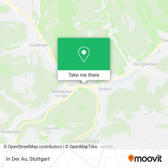 Карта In Der Au