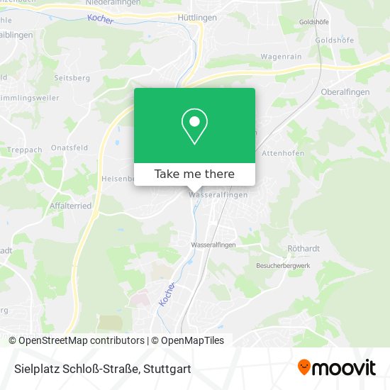 Sielplatz Schloß-Straße map