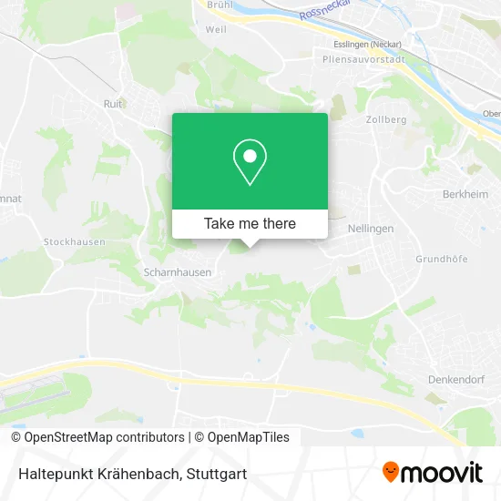 Карта Haltepunkt Krähenbach