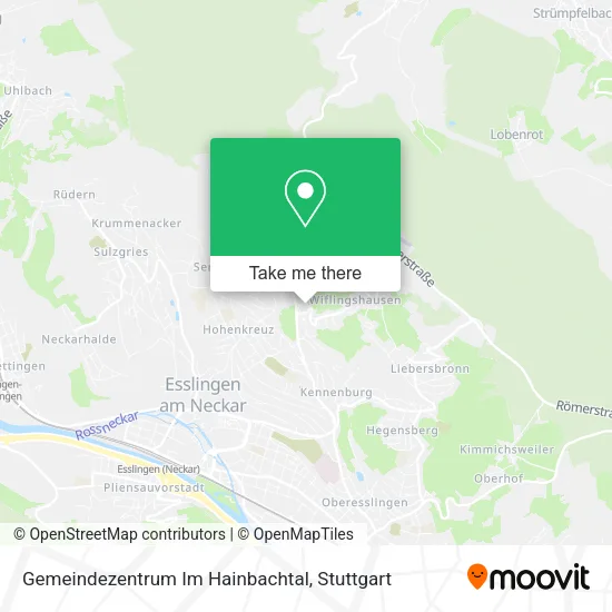 Карта Gemeindezentrum Im Hainbachtal