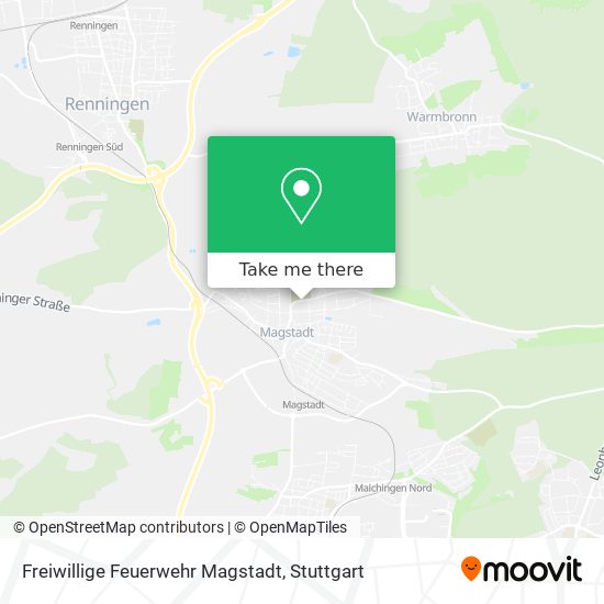 Freiwillige Feuerwehr Magstadt map