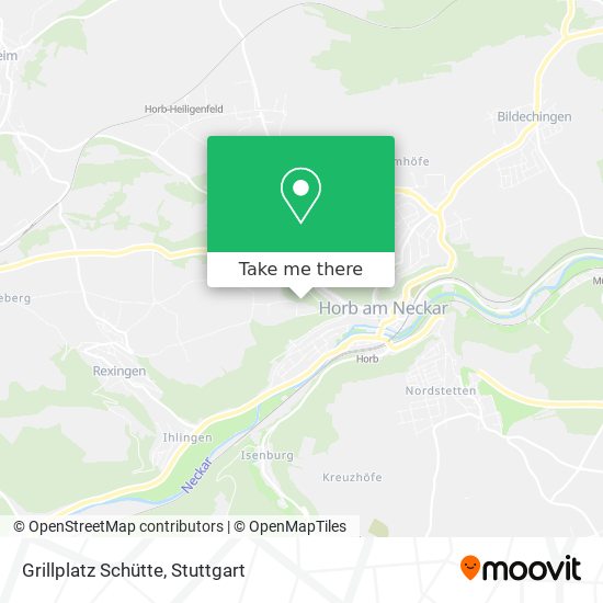 Grillplatz Schütte map