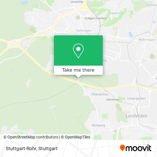 Карта Stuttgart-Rohr