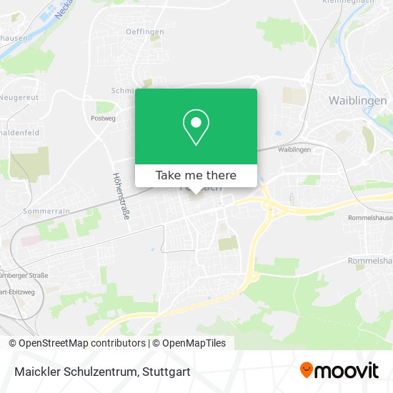 Maickler Schulzentrum map