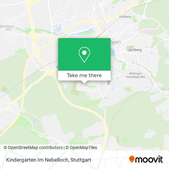 Kindergarten Im Nebelloch map