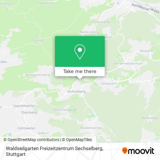 Waldseilgarten Freizeitzentrum Sechselberg map