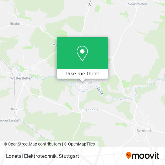 Lonetal Elektrotechnik map