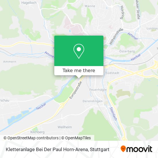 Kletteranlage Bei Der Paul Horn-Arena map