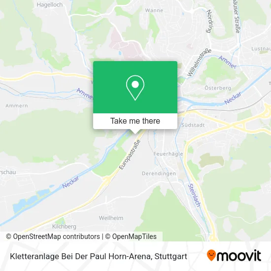 Карта Kletteranlage Bei Der Paul Horn-Arena