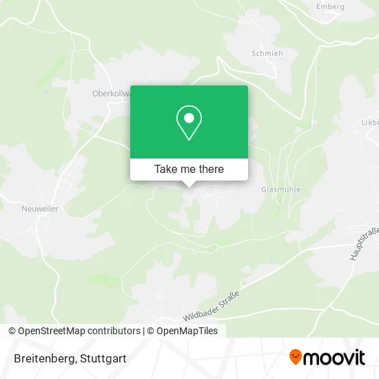 Карта Breitenberg