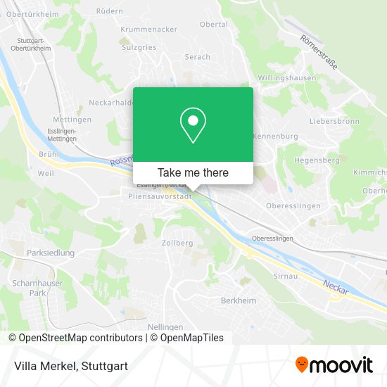 Карта Villa Merkel