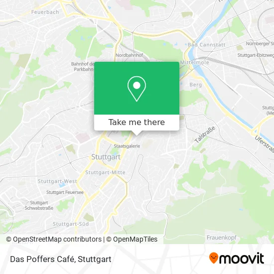 Карта Das Poffers Café