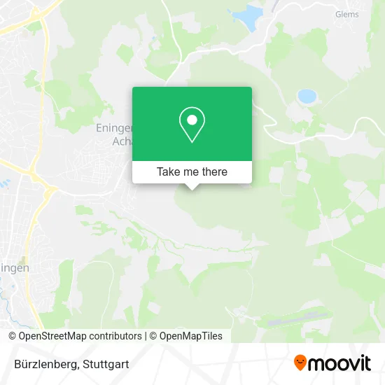 Карта Bürzlenberg