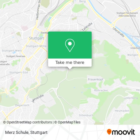 Merz Schule map