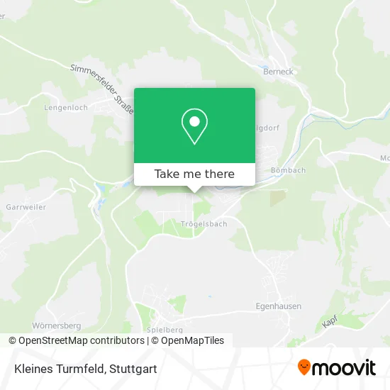 Карта Kleines Turmfeld