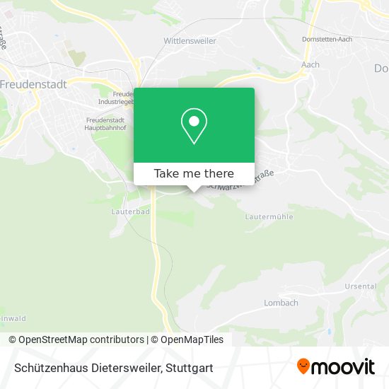 Schützenhaus Dietersweiler map