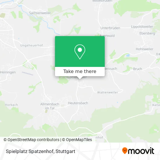 Карта Spielplatz Spatzenhof