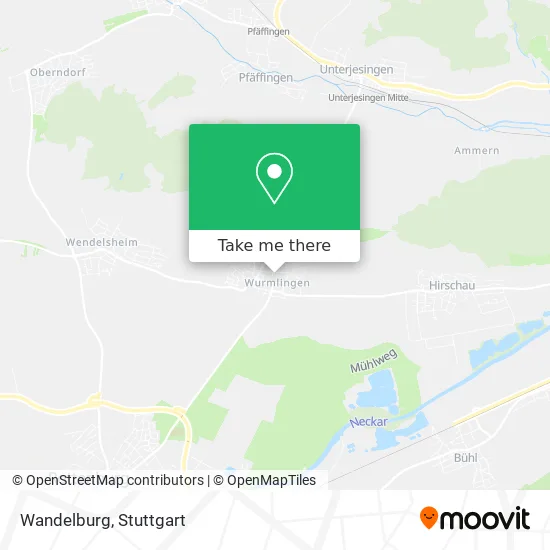 Карта Wandelburg