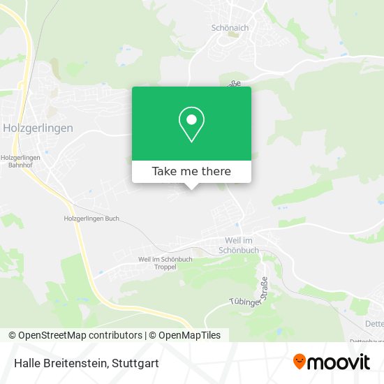 Halle Breitenstein map