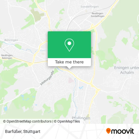 Карта Barfüßer