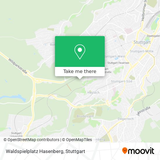 Waldspielplatz Hasenberg map