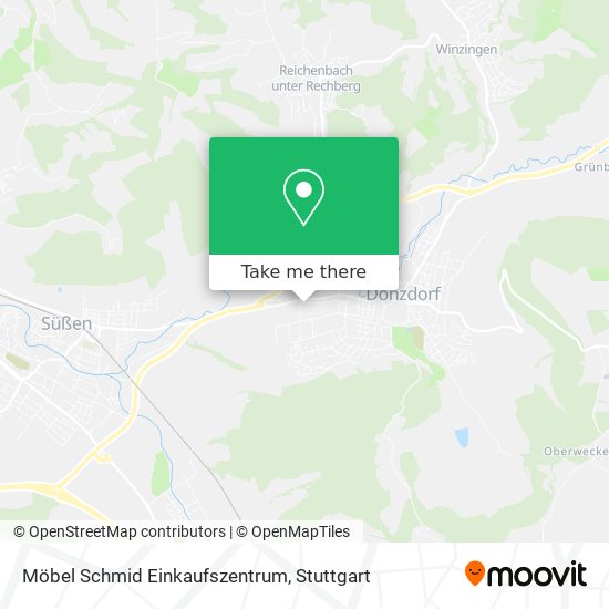 Möbel Schmid Einkaufszentrum map