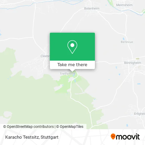 Карта Karacho Testsitz