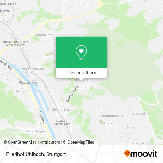 Карта Friedhof Uhlbach