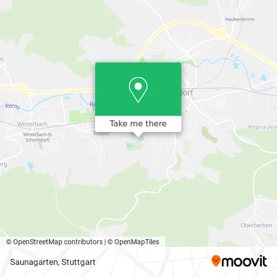 Карта Saunagarten