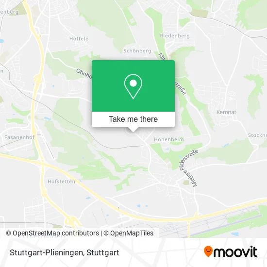 Карта Stuttgart-Plieningen