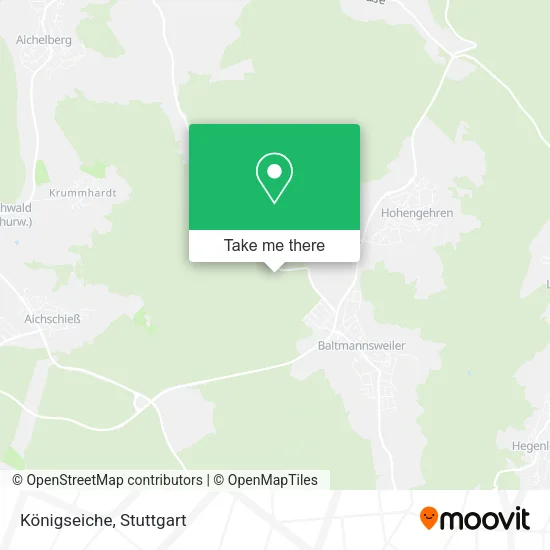 Карта Königseiche