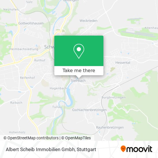 Albert Scheib Immobilien Gmbh map