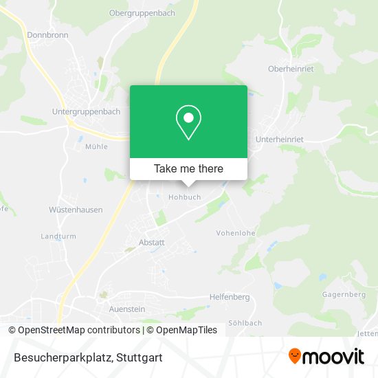 Besucherparkplatz map