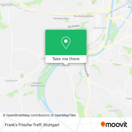 Frank's Frische-Treff map