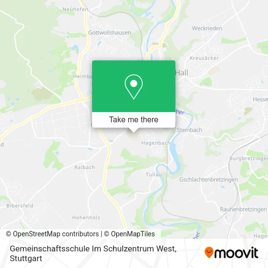 Карта Gemeinschaftsschule Im Schulzentrum West